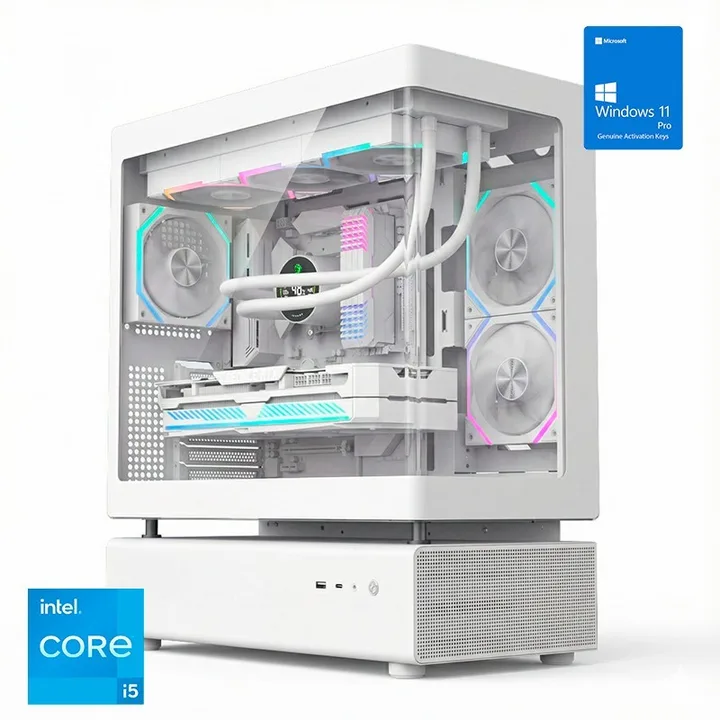 Torre N80 White RGB blanca, Core i5-14600K, 32 GB, 1 TB, Windows 11 Pro