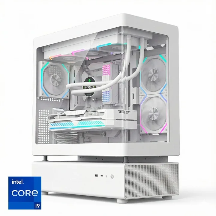 Torre N80 White RGB blanca, Core i9-14900K, 32 GB, 1 TB, sin Windows