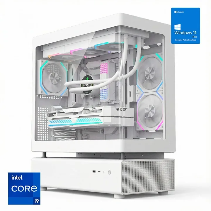 Torre N80 White RGB blanca, Core i9-14900K, 32 GB, 1 TB, Windows 11 Pro