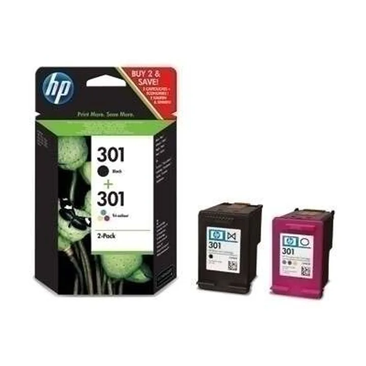 Tinta HP 301 N9J72AE Pack 2 Uds Black + Tricolor