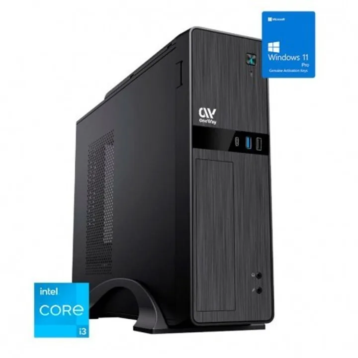 PC Oneway Polaris SFF, Core i3-12100F, 8 GB, 500 GB, Windows 11 Pro