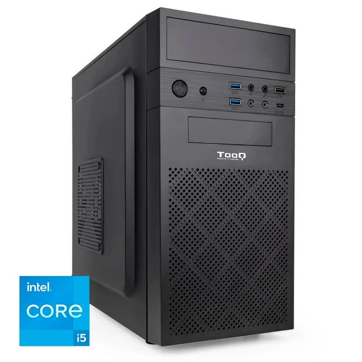 PC Tooq M-ATX, Core i5-12400F, 16 GB, 1 TB, sin Windows
