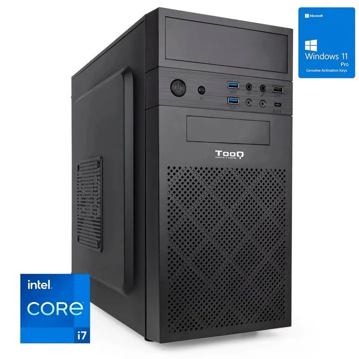 PC Tooq M-ATX, Core i7-12700, 16 GB, 1 TB, Windows 11 Pro