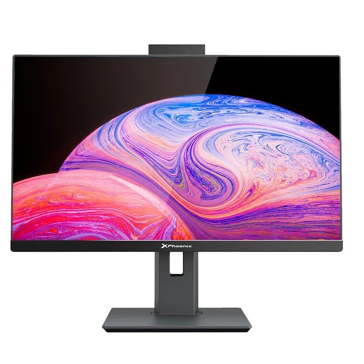 Ordenador Phoenix Aio 24 I5 12400/8GB/SSD500GB/WIFI/WEBCAM/R.ALT+GIR Black
