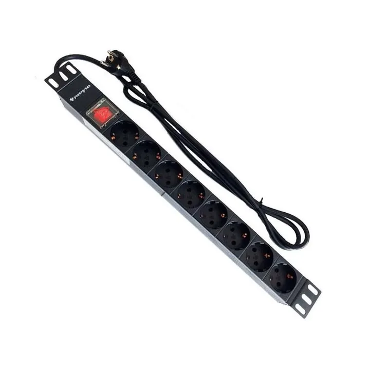 Pdu Tipo Regleta Powergreen 8 Tomas con Interruptor