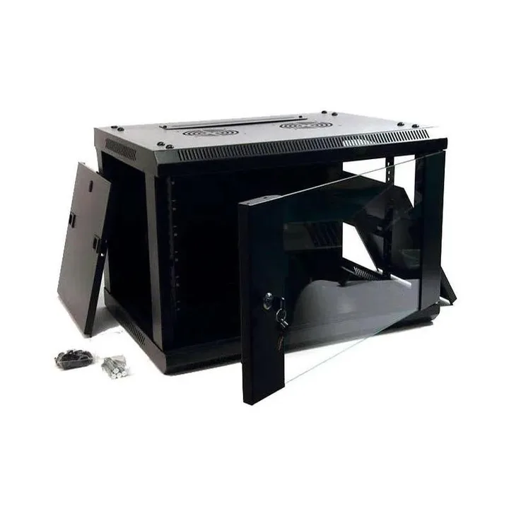 Armario Rack Powergreen 9U 54X45 + 1 Bandeja