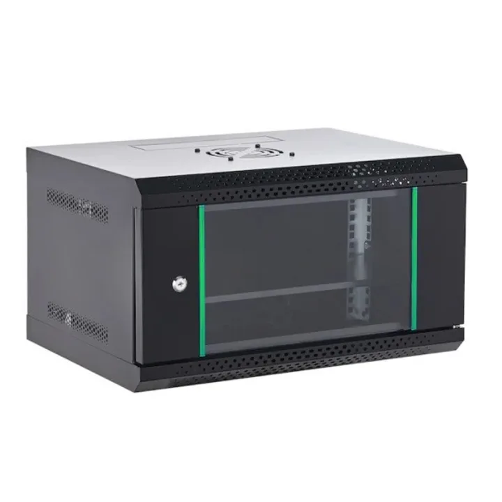 Armario Rack Powergreen 12U 60X45 + 1 Bandeja