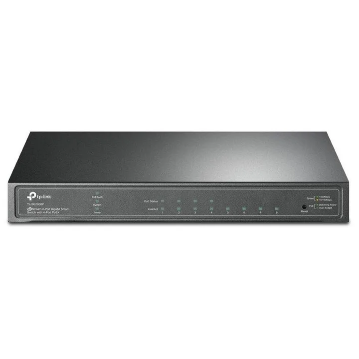Switch TP-Link SG2008P de 8 puertos Gigabit PoE
