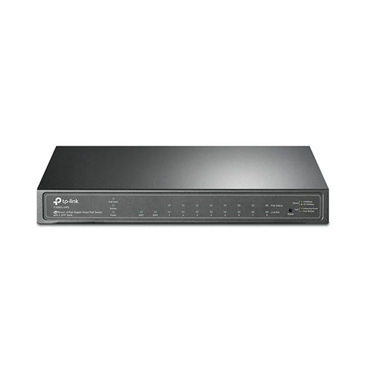 Switch TP-LINK Gigabit 8 Puertos Poe + 2 SFP TL-SG2210P