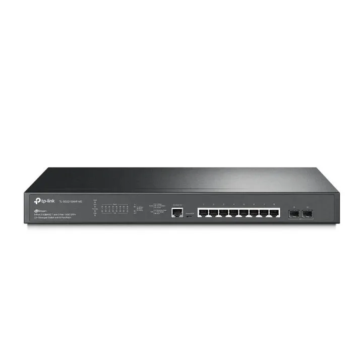 Switch TP-LINK Omada L2+ 8 Puertos 2 SFP+10G POE+