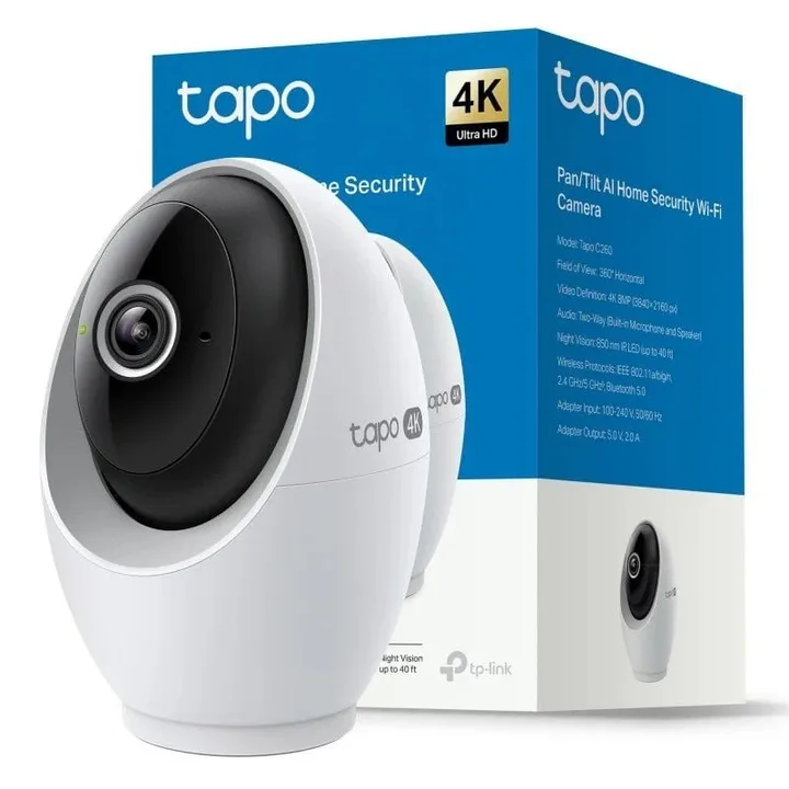 Cámara Wi‑Fi TP-Link Tapo C260 4K 360° interior