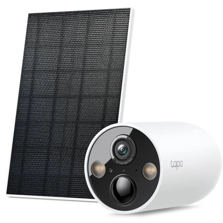 Kit cámara TP-Link Tapo C425 2K QHD exterior con panel solar
