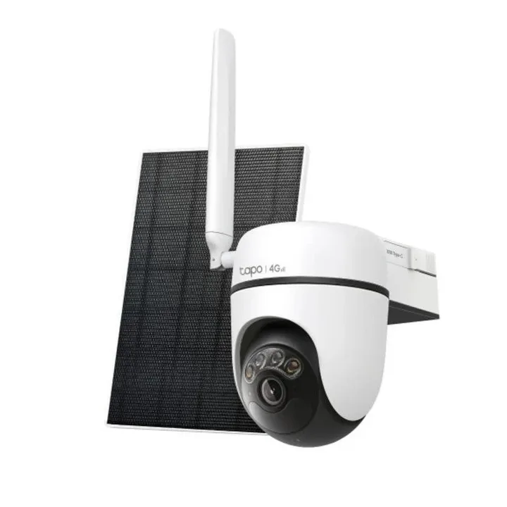 Kit cámara TP-Link Tapo C615G 2K 4G 360° con panel solar