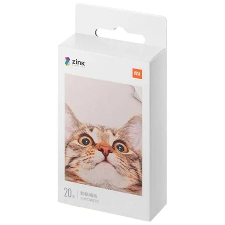Papel Fotografico Xiaomi MI Portable Photo Printer Paper 5 X 7.6 20HOJAS