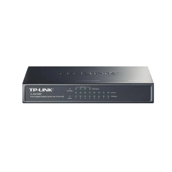 Switch TP-Link TL-SG1008P de 8 puertos Gigabit PoE