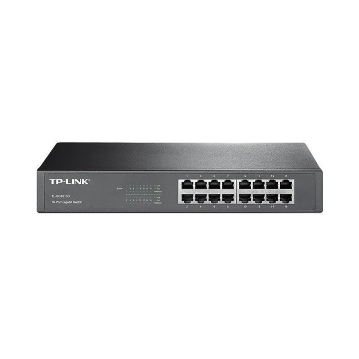 Switch TP-Link TL-SG1016D de 16 puertos Gigabit