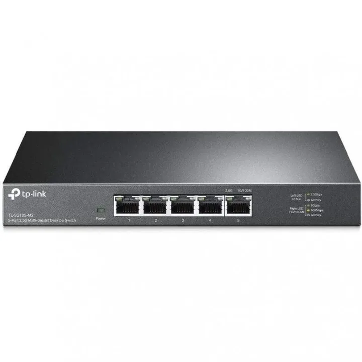 Switch TP-LINK Gigabit 5 Puertos 2.5G TL-SG105-M2 Metalica