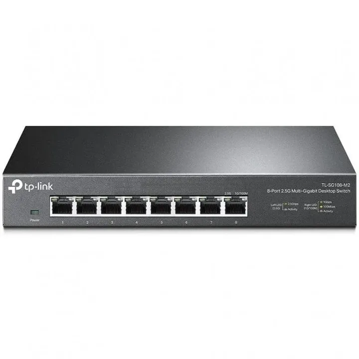 Switch TP-LINK Gigabit 8 Puertos 2.5G TL-SG108-M2 Metalica