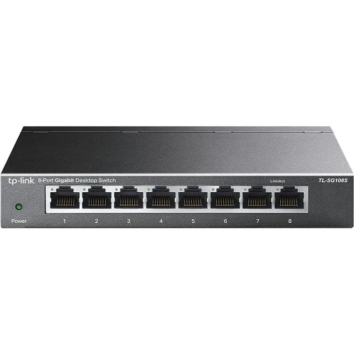 Switch TP-LINK Gigabit 8 Puertos Desktop Duplex TL-SG108S
