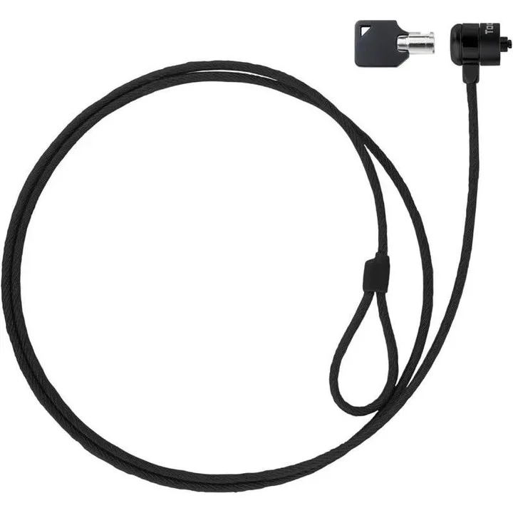 Candado de portátil TooQ con llave, cable de 1,5 m