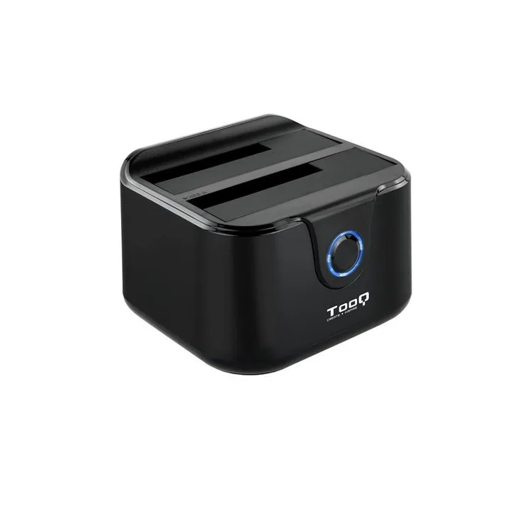Dock HDD Tooq 3.5/2.5 Sata Clone Otb USB 3.0 Black