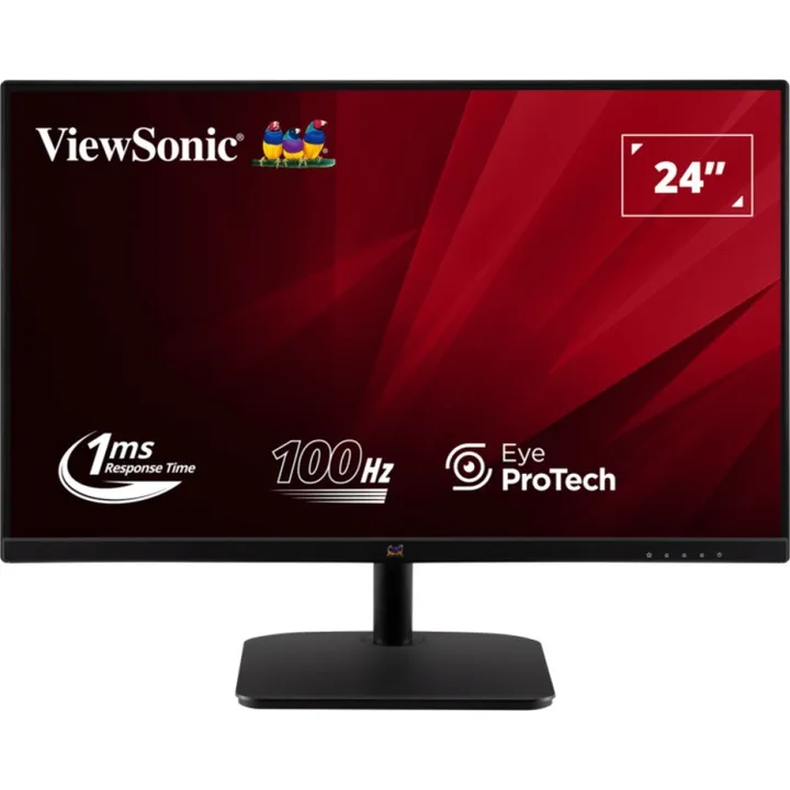 Monitor Viewsonic 24 IPS 100HZ 1MS Slim Frame HDMI VGA Eye Protech 3YR Gar