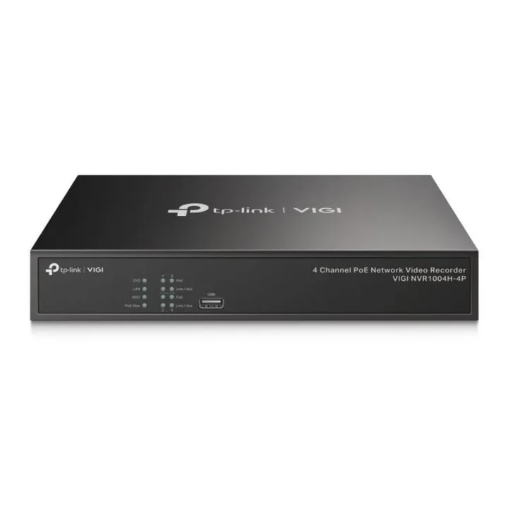 Grabador NVR TP-Link VIGI NVR1104H-4P 4 canales PoE