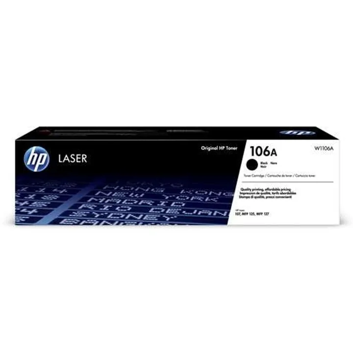 Toner HP W1106A 106A Black