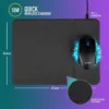 Ratón + Alfombrilla NGS WIRELESS CHARGING 03