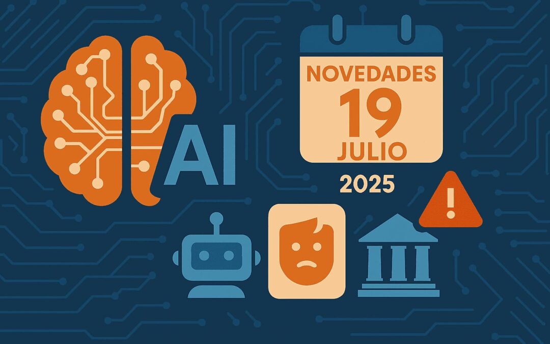 Novedades IA 19 julio 2025: ChatGPT agent, código europeo, robotaxis y biología computacional